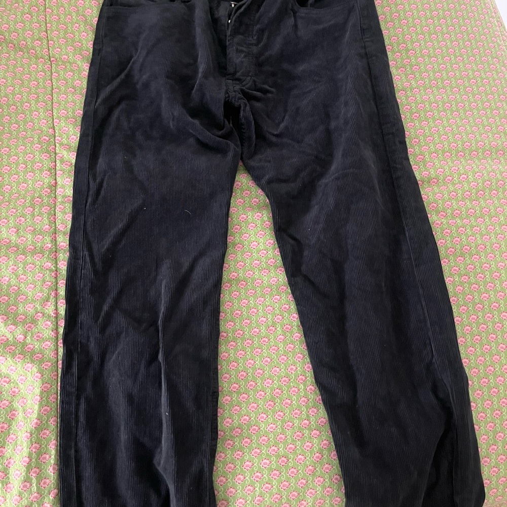 Pacsun Women's Black Corduroy Jeans •Brand New•